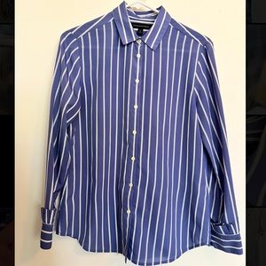 Banana Republic Striped Button Up